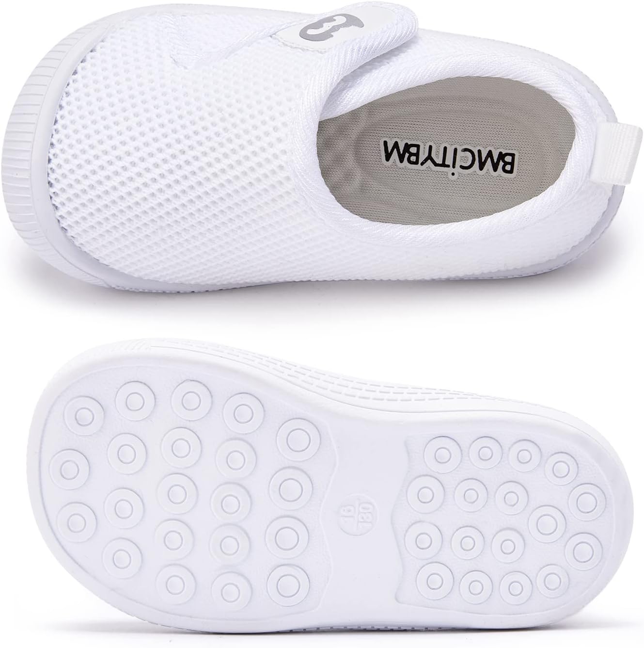 BMCiTYBM Baby Shoes Infant Boy Girl First Walker Shoes Toddler Walking Shoes Lightweight Non-Slip Sneakers for 6 9 12 18 24 Months