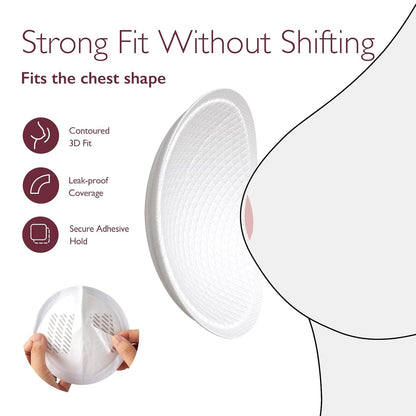 Momcozy Ultra-Thin Disposable Nursing Pads, Super Absorbent and Breathable Breastfeeding Pads, Make