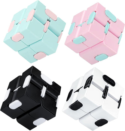 Infinitycube Fidget Toy Stress Relieving Fidgeting Game for Kids and Adults,Cute Pocket-sized