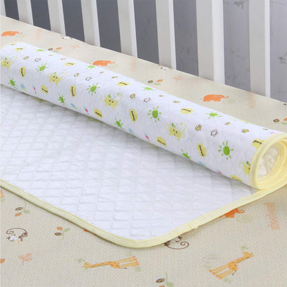 MBJERRY Waterproof Changing Pads Portable - Breathable Leak Proof Mattress Pad Protector Baby Changing Mat for Toddler, Kids Pack of 3 (S (17.7 x 13.7 Inch))