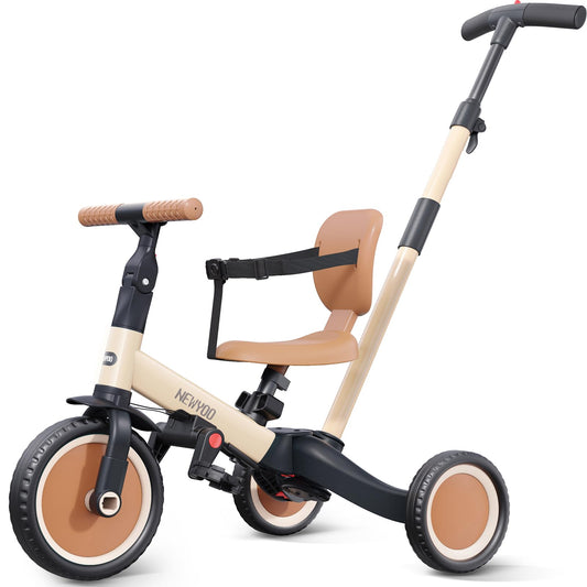 newyoo TR007 5-in-1 Tricycle for Toddlers 1-3, Toddler Bike, Birthday Gift