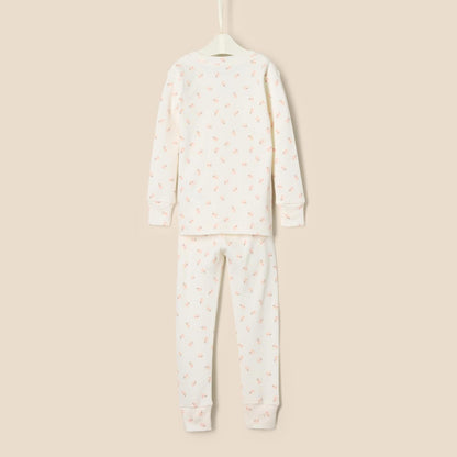 Amazon Essentials x Sofia Grainge Unisex Babies, Toddlers and Kids' Snug-Fit Cotton Pajamas, Pack of 2