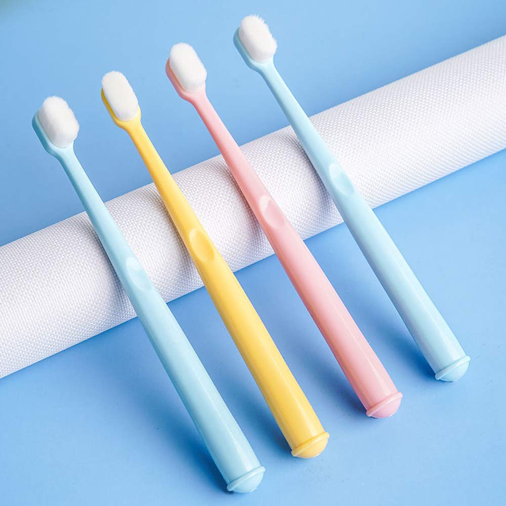 EasyHonor Baby & Toddler Toothbrush for Age 4-12 Years Old, Extra Soft With 10000 Soft Floss