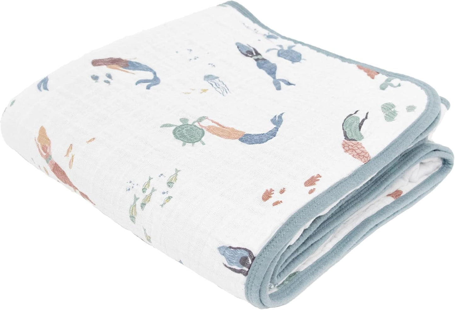 Little Unicorn Original Premium Cotton Quilt | Multi-Layered & Extra-Soft Muslin Fabric |for Babies
