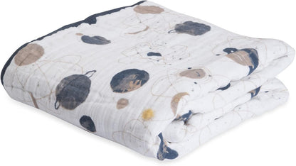 Little Unicorn Original Premium Cotton Quilt | Multi-Layered & Extra-Soft Muslin Fabric |for Babies