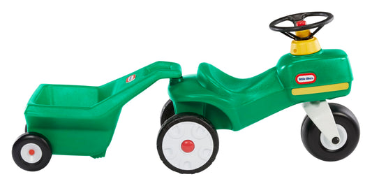 Little Tikes Tractor & Cart, Foot-to-Floor Ride-On, for Boys and Girls Ages 1-5 Years