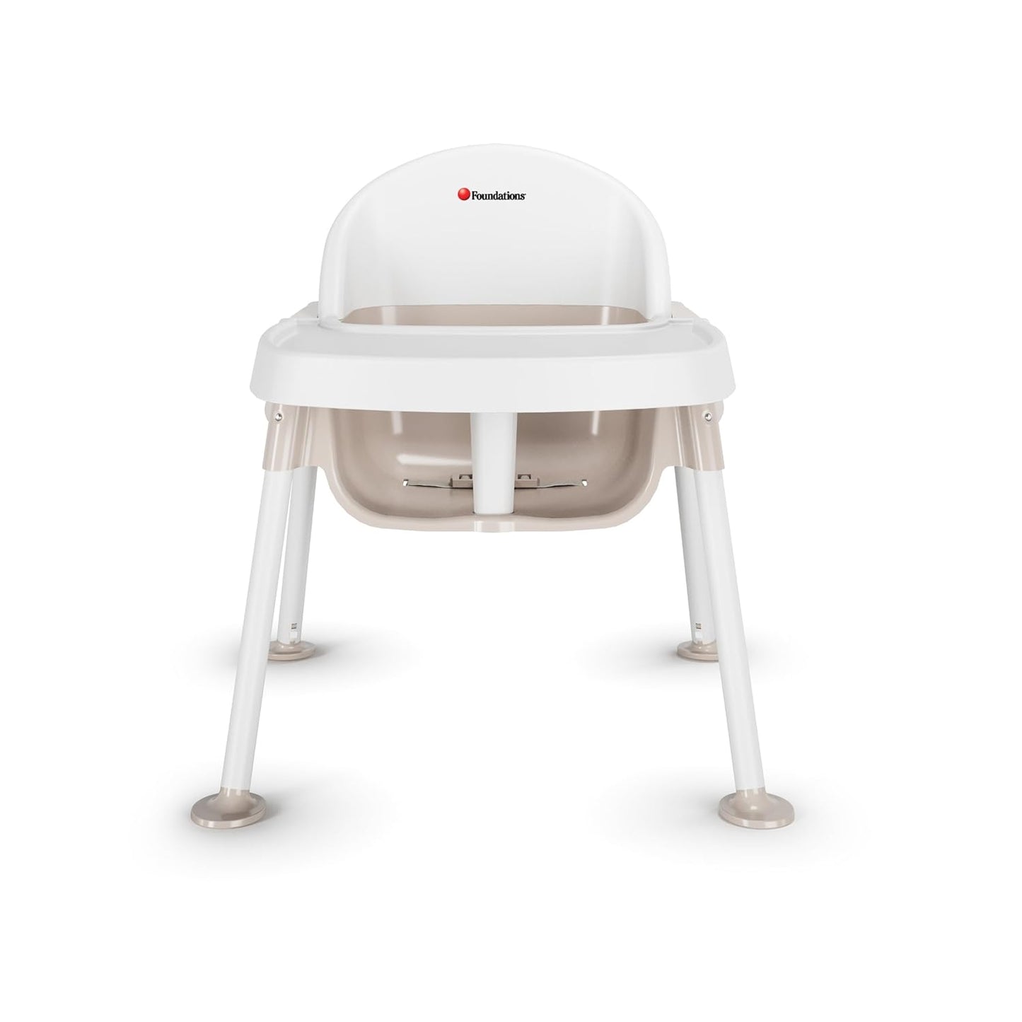 Foundations Secure Sitter 9" Feeding Chair, Stable “No Tip” Feet, 3-Point Adjustable Harness