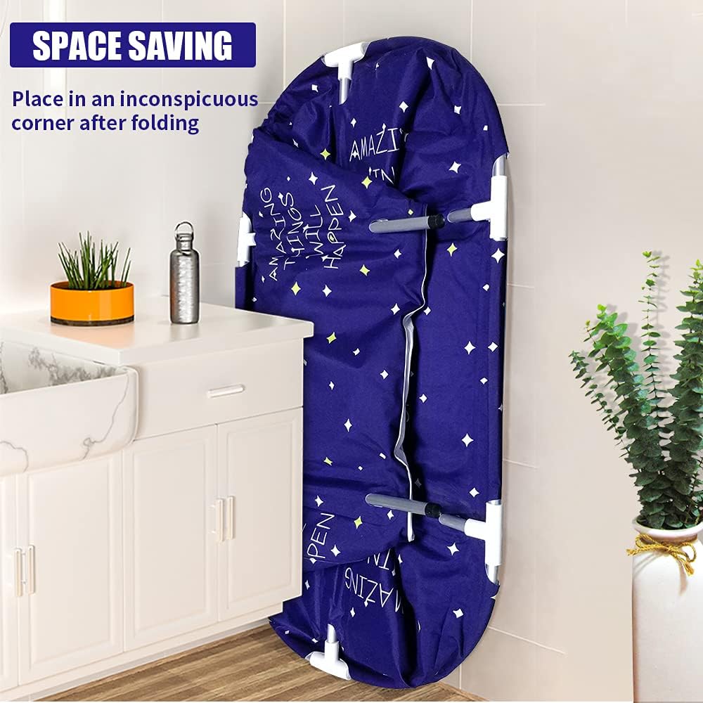 BESTHLS Portable Bathtub for Adult, Foldable Bathtub Portable Soaking Bath Tub,Eco-Friendly Bathing