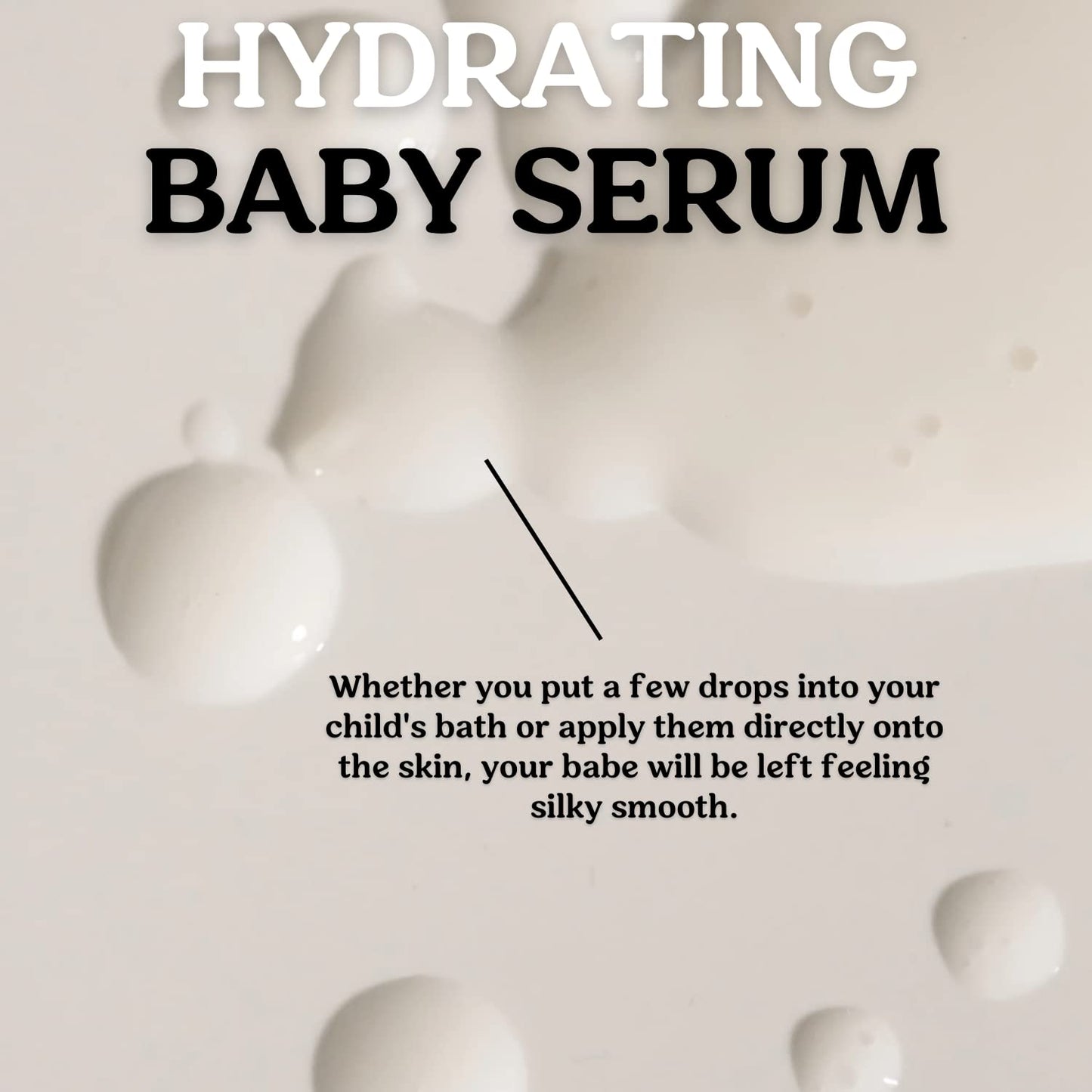 Roe Wellness- Baby Serum Hydrating Skincare Probiotic Protection | Hydrate, Soothe, Clean Ingredients & Safe For All Skin Babies, Infants, Toddlers & Kids (Power Serum)