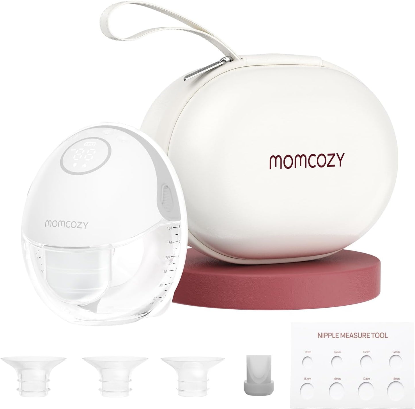 Momcozy Breast Pump Hands Free Mobile Style | M6, Wearable Breastfeeding Pump Ideal Rhythm for More