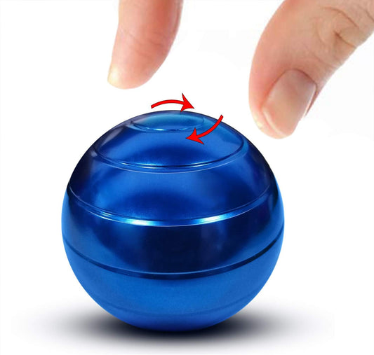 Kinetic Desk Toys,Full Body Optical Illusion Fidget Spinner Ball,Gifts for Men,Women,Kids Size 1.58"