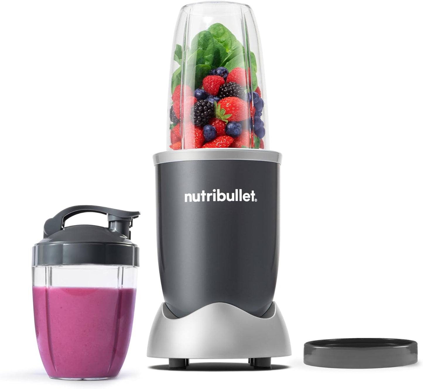 nutribullet Personal Blender for Shakes, Smoothies, Food Prep, and Frozen Blending, 24 Ounces, 600