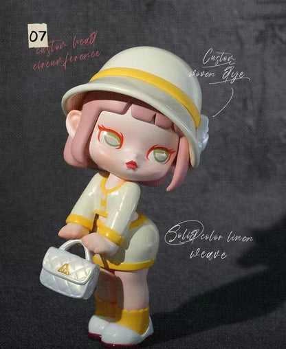 Anita Cute Doll Fashion Week Series Figures 8PCs Random Design Box Toys for Modern Home Decor, Collectible Toy Set for Desk Accessories
