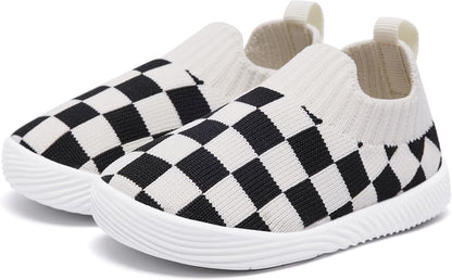 MORENDL Baby Toddler Walking Socks Non-Slip Breathable Unisex Casual Sneakers