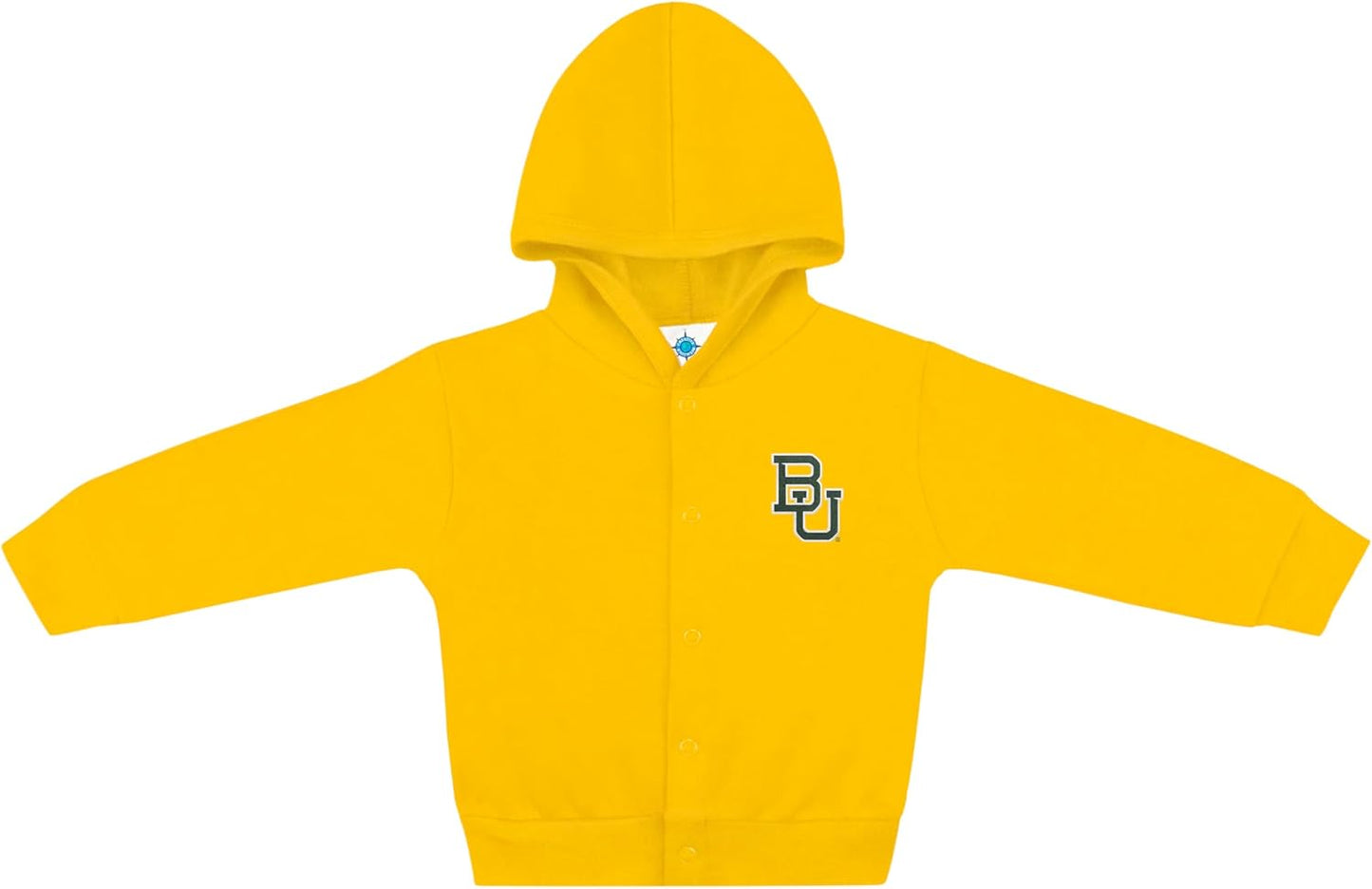Creative Knitwear College Baby Snap Hooded Jacket - Team Logo, Multiple Colors, for Boys & Girls, (0-24 Months)