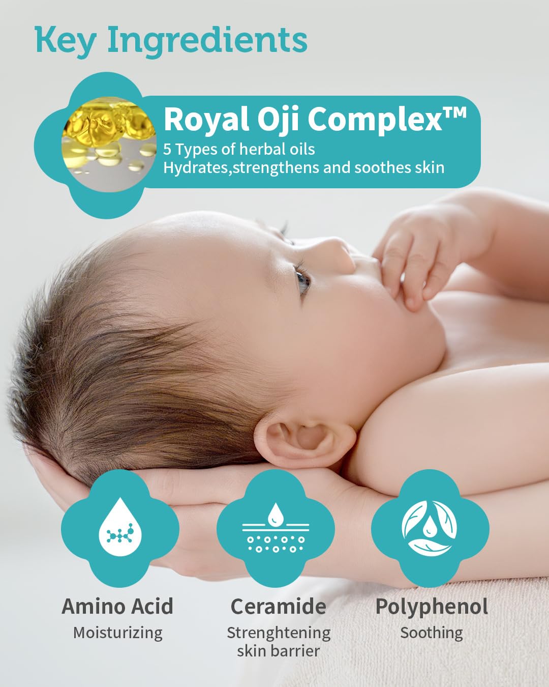 Pri-mmune Shampoo & Bath - Korean Baby Wash - Hypoallergenic Head to Toe Cleanser - Paraben-Free