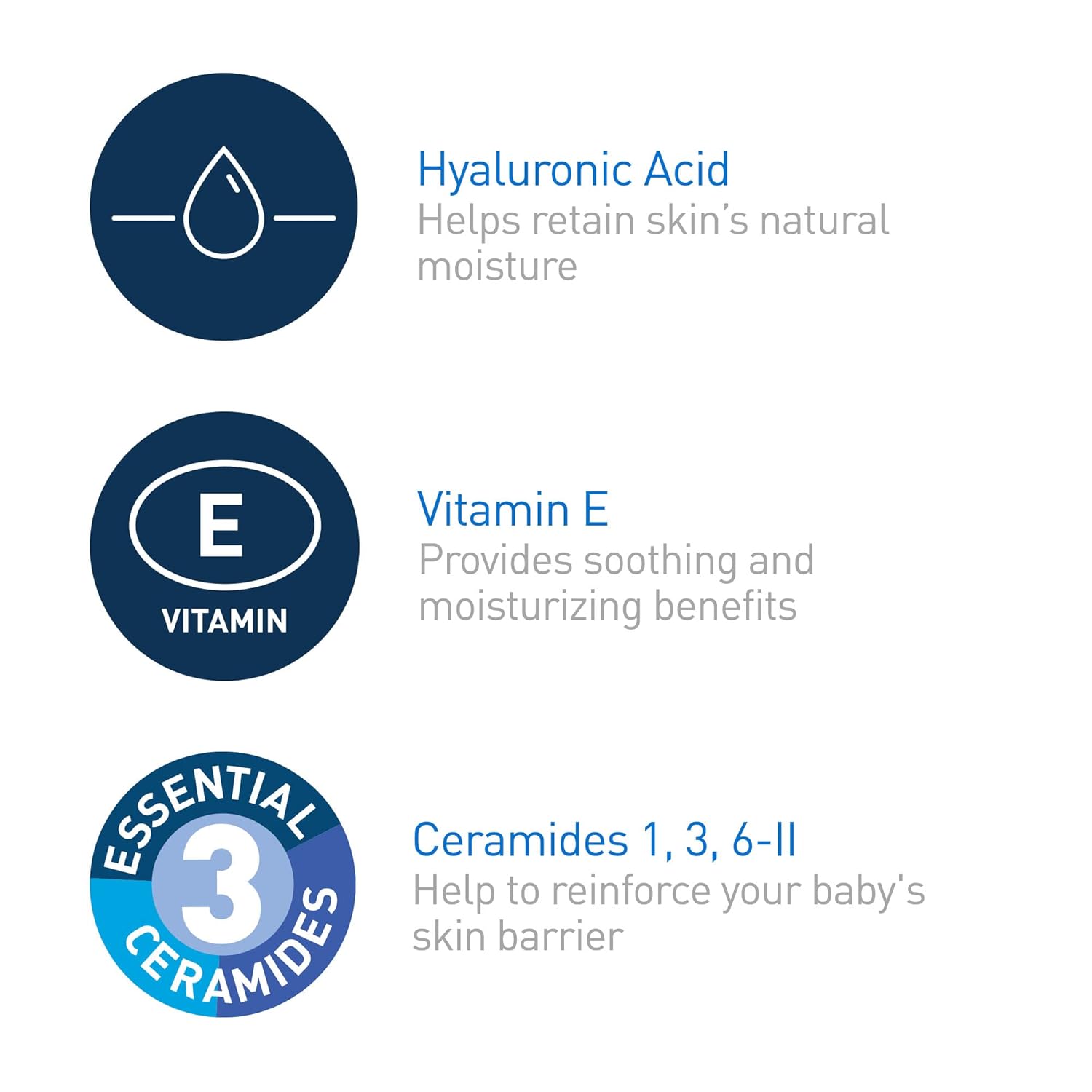 CeraVe Baby Wash & Shampoo, Fragrance, Paraben, & Sulfate Free Shampoo for Tear-Free Baby Bath