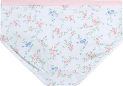 Laura Ashley Girls Underwear - 5 Pack Soft Stretch Breathable Panties for Girls - Lightweight Cotton Panties (Size: 4-12)
