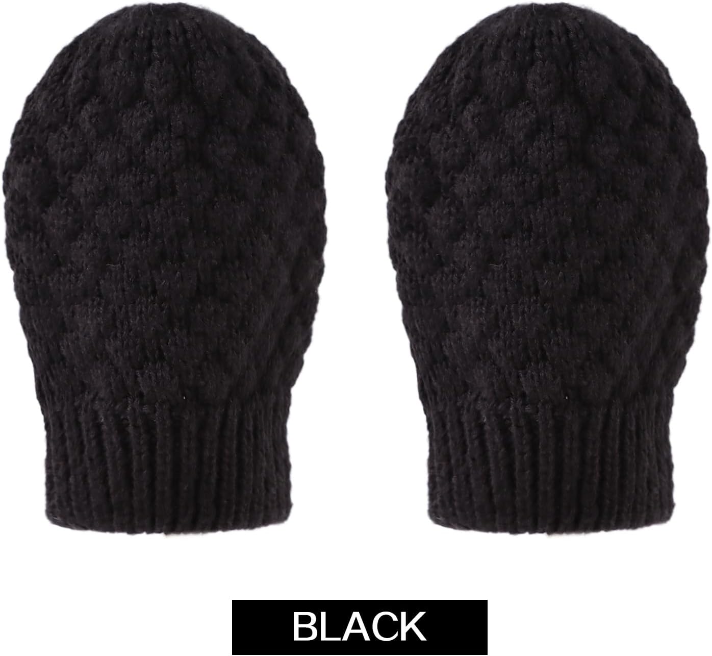 Baby Knit Mittens Toddler Boys Girls Gloves Winter Infant Newborn No Scratch Mitten 0-3 Years