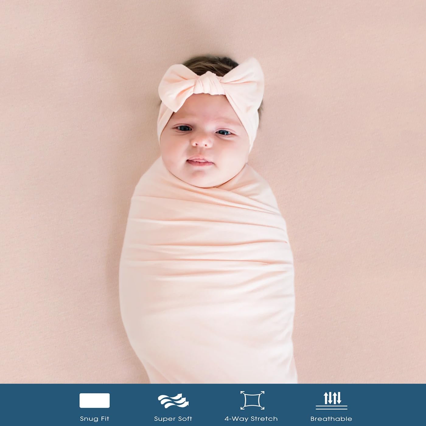 GRSSDER Mini Crib Sheets Fitted, Pack and Play Sheets 2 Pack, Ultra Soft Stretchy Pack N Play