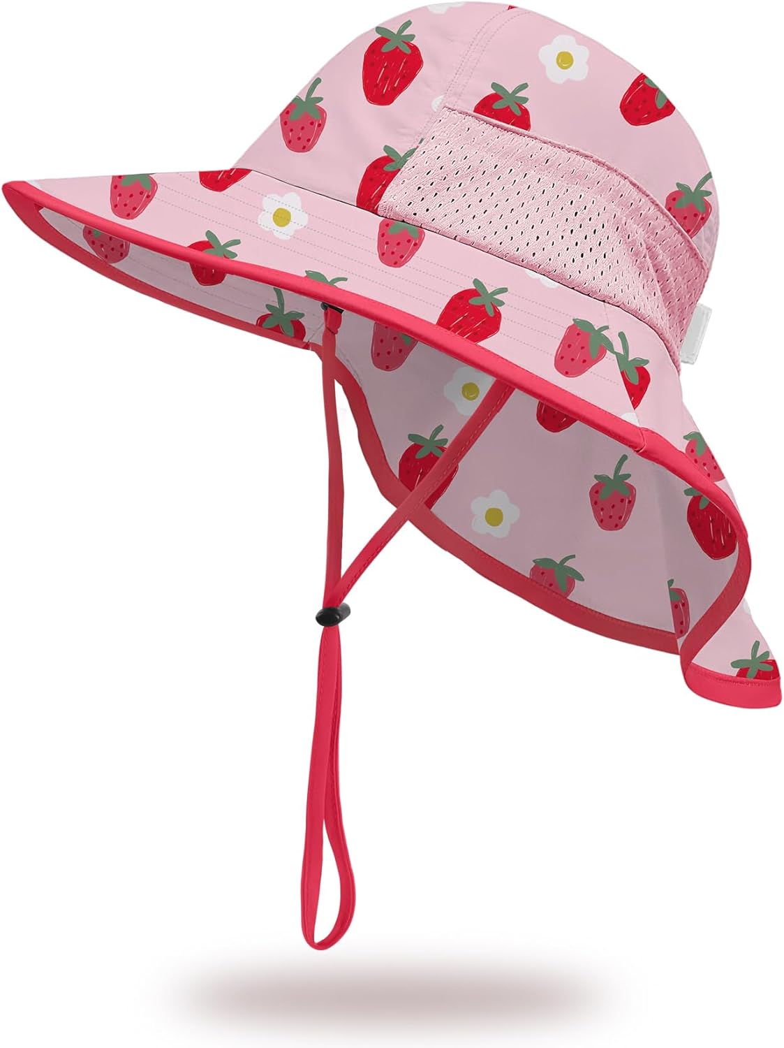 Baby Sun Hat with Neck Flap for Sun Protection Toddler Beach Hat UPF 50+ Outdoors 0-6 Years Boys Girls
