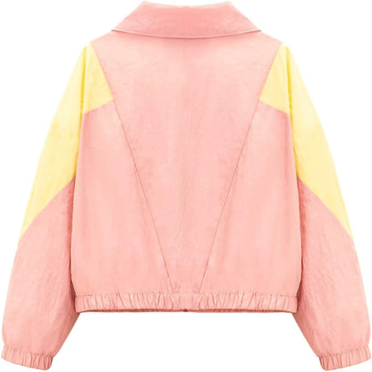 WELAKEN Lightweight Jacket for Girls Kids & Toddler II Girls' Print Water-Resistant Jacket