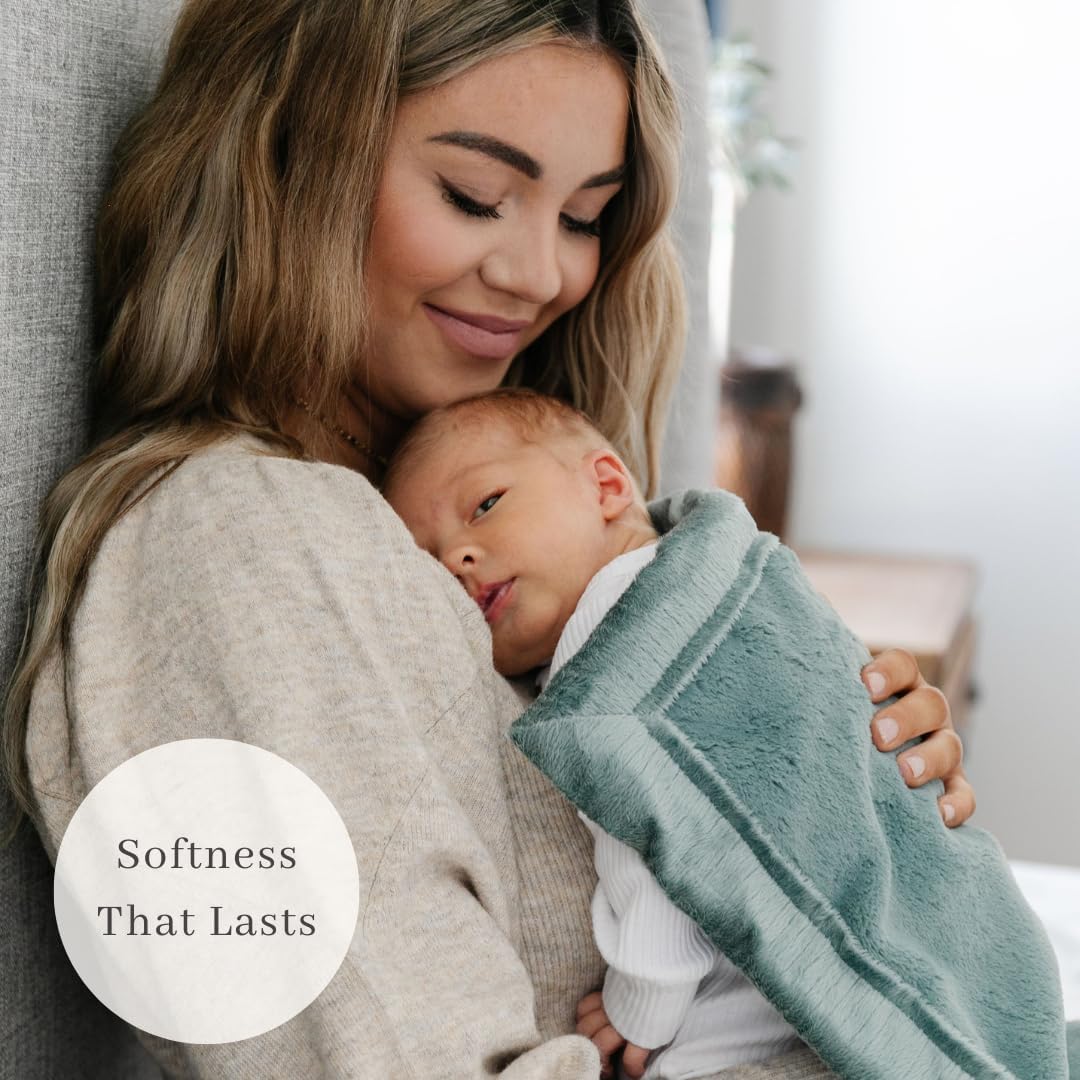 SARANONI Security Blankets for Babies Super Soft Boutique Quality Lush Luxury Baby Blanket (Mini