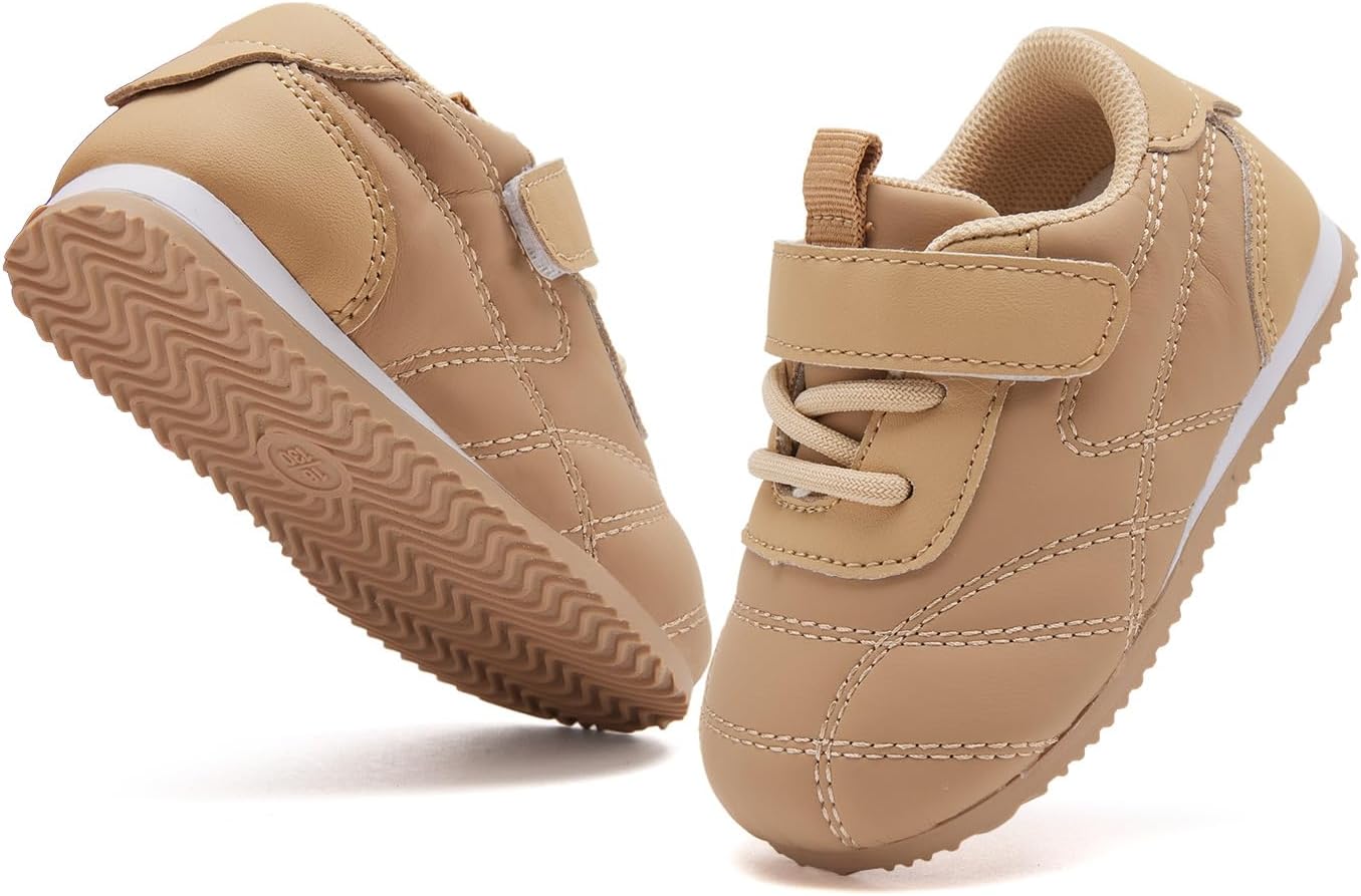 BMCiTYBM Baby Shoes Infant Boy Girl First Walker Shoes Toddler Walking Shoes Lightweight Non-Slip Sneakers for 6 9 12 18 24 Months