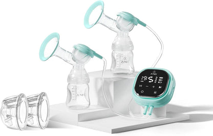 Zomee Z2 Double Electric Breast Pump - Shabbat Mode Edition - Portable, Hands Free Pumping Hospital