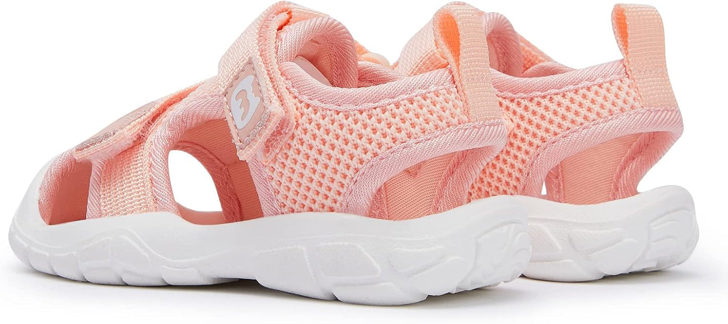 BMCiTYBM Baby Boy Girl Closed Toe Summer Sandals Lightweight Shoes Infant Non-Slip First Walking Sneakers 6 9 12 18 24 Months