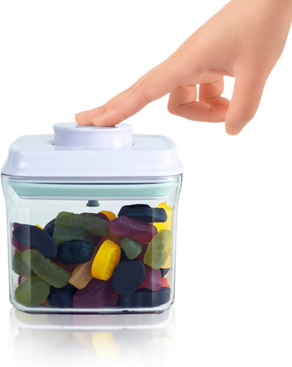 BopTop (1pc - 850ml) Airtight Food Storage Container – Mechanical Silicone Seal Canister - BPA-Free