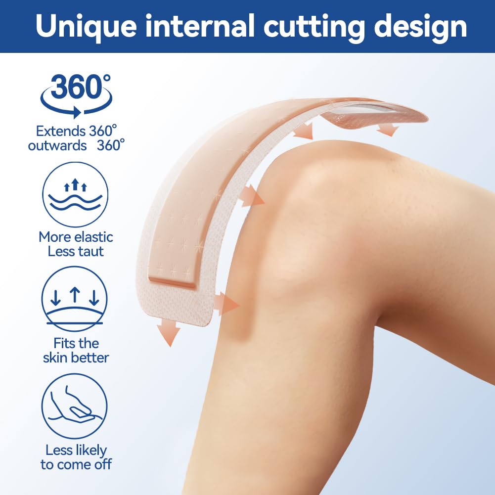 Dimora Silicone Ultra Absorbent Dressing Pads - Adhesive Wound Bandage with Gentle Border