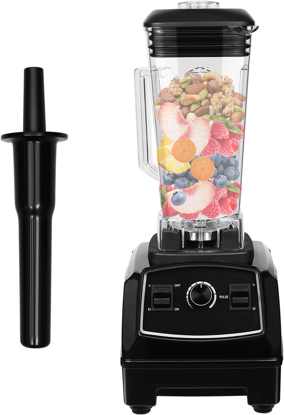 Blender 2L Automatic Smoothie Mixer Baby Food Blender 68oz Fruit Vegetables Juicer 2200W High-Speed