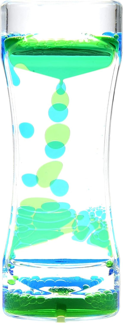 PowerTRC Liquid Motion Bubbler, Relaxing and Calming for Anxiety, Autism & ADHD Fun Bubbler Timer Gift for Kids and Adults