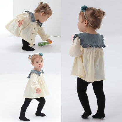 Mini angel Baby Tights Toddler Girl Tights Seamless Cable Knit Leggings Soft Cotton Stockings Pantyhose 3/4/5 Pack