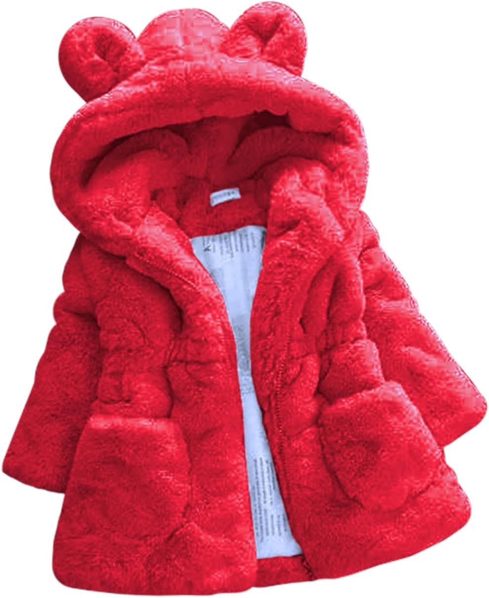 Baby Jacket Toddler Winter Coats Newborn Infant Puffer Fleece Snow Clothes 0-5T