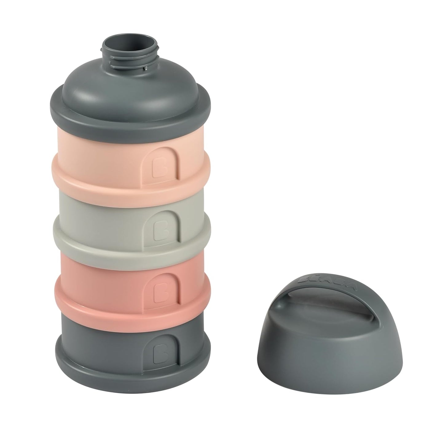 BEABA Formula and Snack Container, Baby Formula Dispenser, Toddler Baby Snack Storage Container