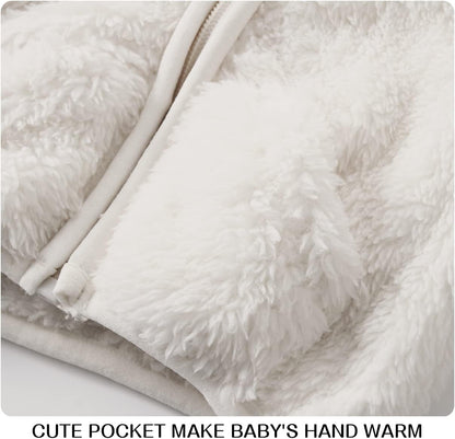 Baby Boy Fleece Jacket Girl Winer Clothes Coat Toddler Boy'S Clothing Sweater
