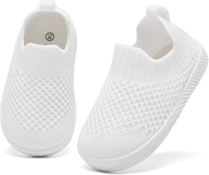 MORENDL Baby Toddler Walking Socks Non-Slip Breathable Unisex Casual Sneakers