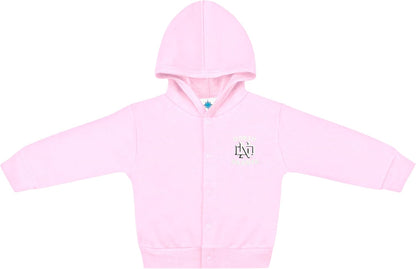 Creative Knitwear College Baby Snap Hooded Jacket - Team Logo, Multiple Colors, for Boys & Girls, (0-24 Months)