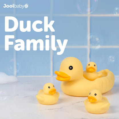 Jool Baby 15-Piece Bathtub Toys Gift Set with Bath Toy Storage Organizer