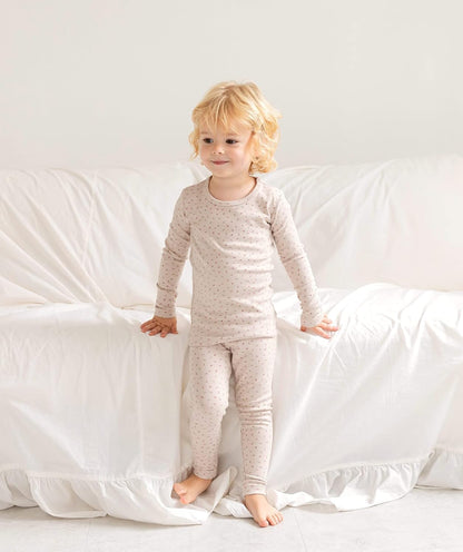 AVAUMA Baby Boys Girls Pajama Set 6M-7T Kids Cute Toddler Snug fit Pattern Design Pjs Cotton Sleepwear