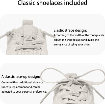 MORENDL Toddler Shoes Baby Walking Sock Shoes Infant Sneakers 0-4 Years Boy Girl Barefoot Tennis Shoe Non-Slip Brethable