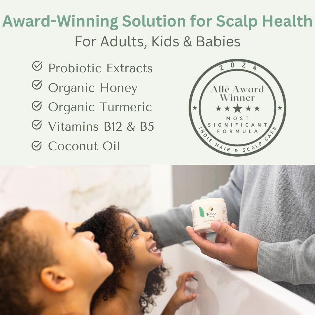 Yobee Calm & Comfort Scalp Mask, Soothing, Gentle Hair Care, Clinically Proven, Sensitive-Skin