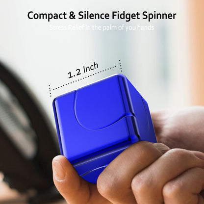 Infinity Gear Fidget Spinner Toy, 2-in-1 Transforming Fidget for Kids and Adults, Stress Relief Toy for Autism, ADHD, Anxiety, OCD, ADD, with LED Light