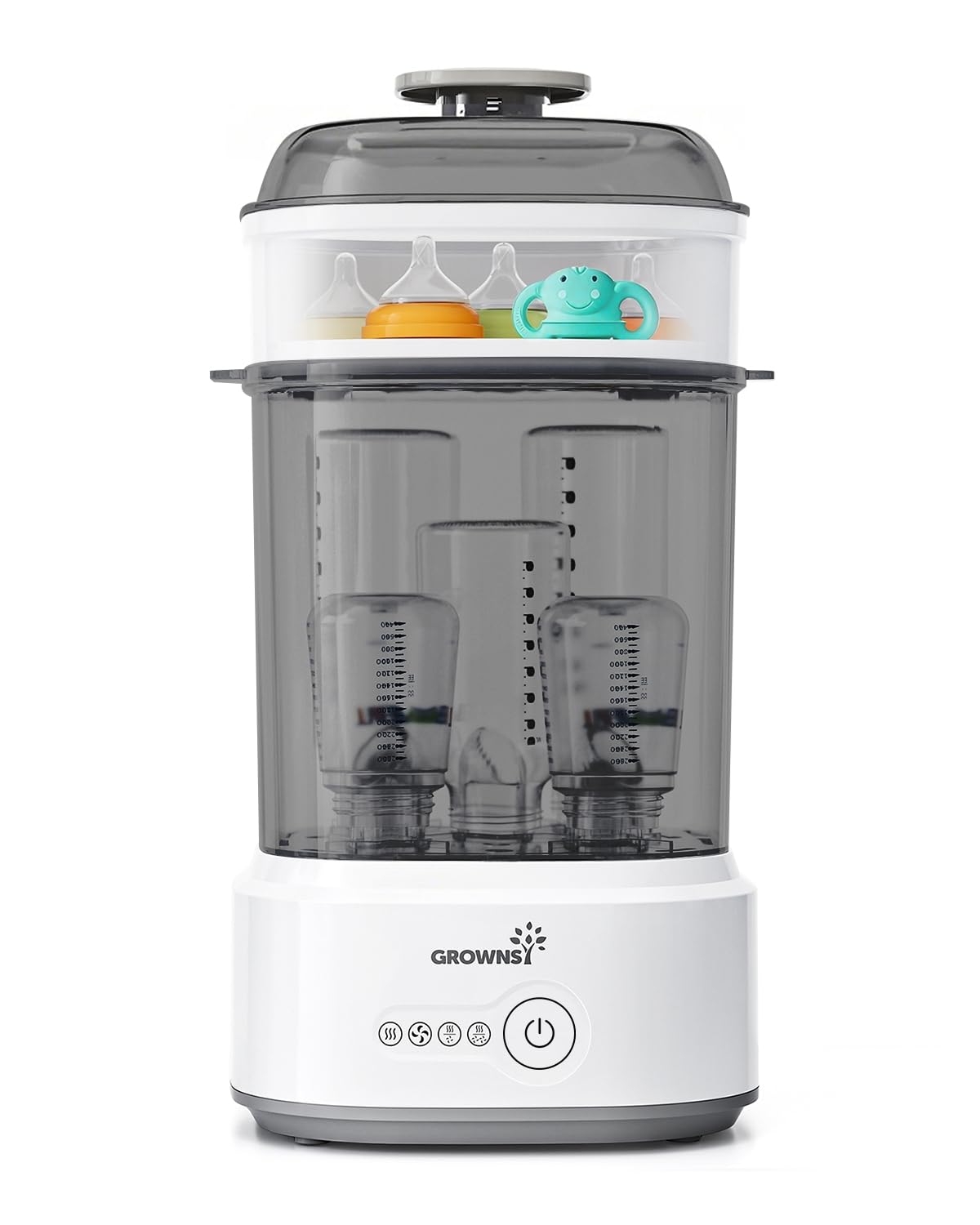 Bottle Sterilizer and Dryer, Compact Electric Steam Baby Bottle Sterilizer (Esterilizador de