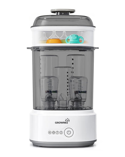 Bottle Sterilizer and Dryer, Compact Electric Steam Baby Bottle Sterilizer (Esterilizador de