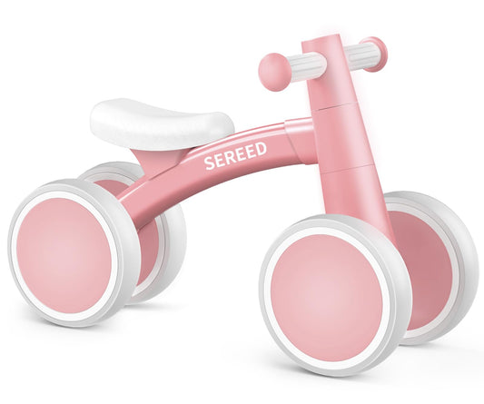 SEREED Baby Balance Bike for 1 Year Old Boy Girl, First Birthday Gift Toy