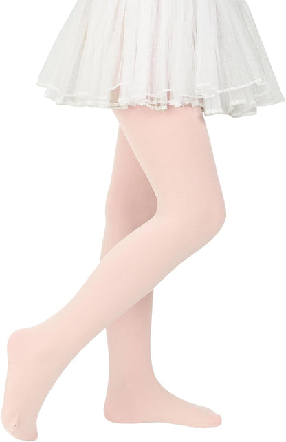 Girls Ballet Dance Tights for Toddler Baby Soft Athletic Leggings Infant Elastic Dance Tights for Girls