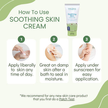 TruKid Natural Eczema Cream for Kids, Toddlers & Babies, NEA-Accepted for Eczema, Safe for